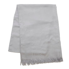 将图像加载到图库查看器中，HERMES Stole New Libris Gris Nuage Cashmere85% Silk15%
