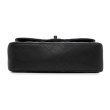 将图像加载到图库查看器中，CHANEL Matelasse W Flap Chain Shoulder Bag BlackA01113 Lambskin Size 23
