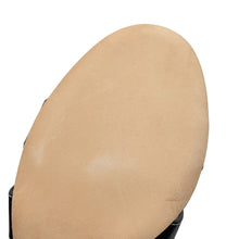 将图像加载到图库查看器中，HERMES Oasis Black Leather Size 37
