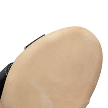 将图像加载到图库查看器中，HERMES Oasis Black Leather Size 37
