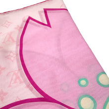 Load image into Gallery viewer, LOUIS VUITTON LVxTM Cherry Blossom Carre Size 55 PinkM96088 Silk55% Cotton45%

