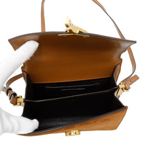 将图像加载到图库查看器中，SAINT LAURENT PARIS Cassandra top handle Brown623930 Leather suede
