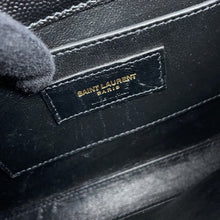 将图像加载到图库查看器中，SAINT LAURENT PARIS Cassandra top handle Black623930 Leather
