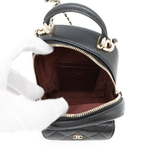将图像加载到图库查看器中，CHANEL Matelasse  Backpack BlackAP3753 Caviar Leather Size Mini
