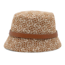 Load image into Gallery viewer, LOEWE Anagram bucket hat Size 57 BrownK820HB1X07 Cotton95% Polyester5%
