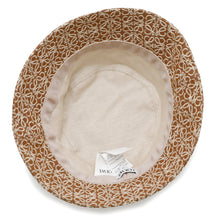 Load image into Gallery viewer, LOEWE Anagram bucket hat Size 57 BrownK820HB1X07 Cotton95% Polyester5%

