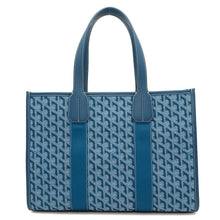 将图像加载到图库查看器中，GOYARD Villette OceanBlueVILLETPMLTJ22CL22X Canvas Leather Size PM
