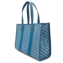 将图像加载到图库查看器中，GOYARD Villette OceanBlueVILLETPMLTJ22CL22X Canvas Leather Size PM
