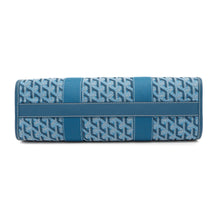 将图像加载到图库查看器中，GOYARD Villette OceanBlueVILLETPMLTJ22CL22X Canvas Leather Size PM
