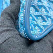 将图像加载到图库查看器中，GOYARD Villette OceanBlueVILLETPMLTJ22CL22X Canvas Leather Size PM
