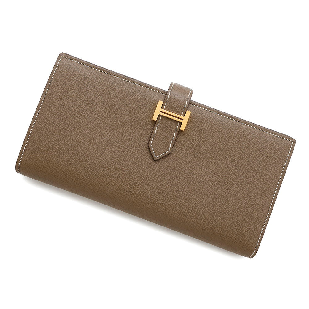 HERMES Beansufla Etoupe Veau Madame
