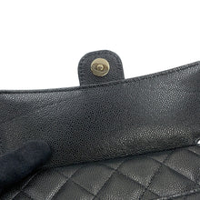 Load image into Gallery viewer, CHANEL Matelasse Classic ChainClutch BlackAP4425 Caviar Leather
