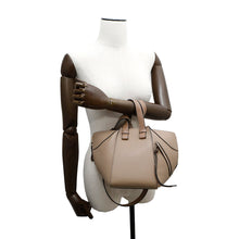 Load image into Gallery viewer, LOEWE hammock compact Beige/BrownA538H13X03 Leather
