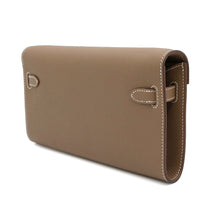 Load image into Gallery viewer, HERMES Kelly wallet long to go Etoupe Epsom
