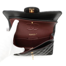 将图像加载到图库查看器中，CHANEL Matelasse W Flap ChainShoulder Bag BlackA01113 Caviar Leather Size 23

