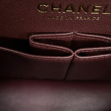 Load image into Gallery viewer, CHANEL Matelasse W Flap ChainShoulder Bag BlackA01113 Caviar Leather Size 23
