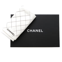 Load image into Gallery viewer, CHANEL Matelasse W Flap ChainShoulder Bag BlackA01113 Caviar Leather Size 23
