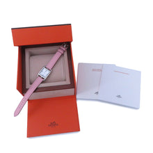 将图像加载到图库查看器中，HERMES Cape Cod W23mm Stainless Steel Leather White Shell DialCC1.210.290
