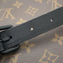 Load image into Gallery viewer, LOUIS VUITTON Christopher wearable wallet Noir/Neon YellowM80793 Monogram Macassar Canvas
