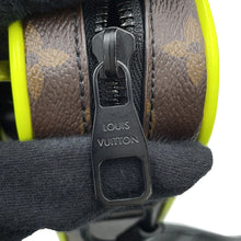 Load image into Gallery viewer, LOUIS VUITTON Christopher wearable wallet Noir/Neon YellowM80793 Monogram Macassar Canvas

