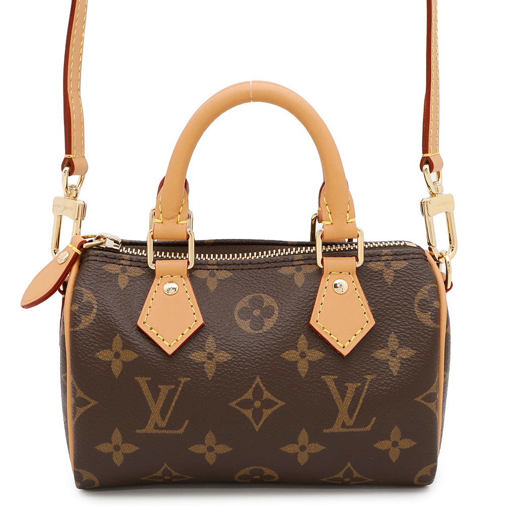 LOUIS VUITTON Nano Speedy BrownM81085 Monogram