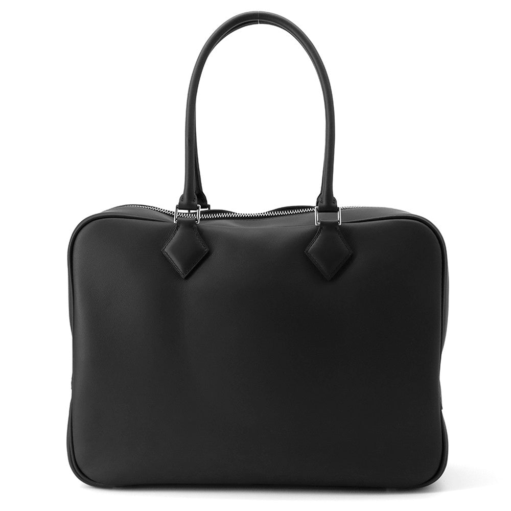 HERMES Plume Black Swift Leather Size 32