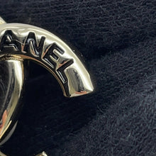 将图像加载到图库查看器中，CHANEL CC Logo Earring Champagne GoldABE811 Metal
