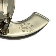将图像加载到图库查看器中，CHANEL CC Logo Earring Champagne GoldABE811 Metal
