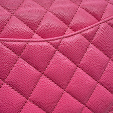 Load image into Gallery viewer, CHANEL Matelasse W flap WChainShoulder Bag PinkA01112 Caviar Leather Size 25
