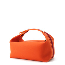将图像加载到图库查看器中，HERMES Brid a Black Feu/Bordeaux Canvas Size PM
