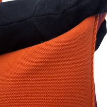 将图像加载到图库查看器中，HERMES Brid a Black Feu/Bordeaux Canvas Size PM
