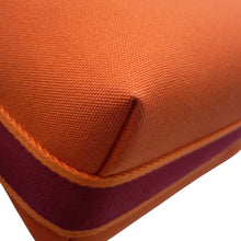 将图像加载到图库查看器中，HERMES Brid a Black Feu/Bordeaux Canvas Size PM
