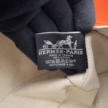 将图像加载到图库查看器中，HERMES Brid a Black Feu/Bordeaux Canvas Size PM
