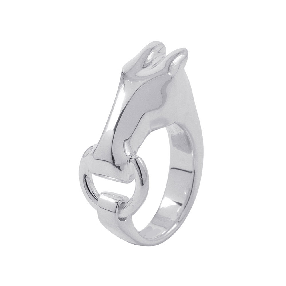 HERMES Gallop Ring Size 51/#11 SV925