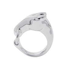 Load image into Gallery viewer, HERMES Gallop Ring Size 51/#11 SV925
