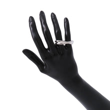 将图像加载到图库查看器中，HERMES Chaine d&#39;Ancre Punk Double Ring Size 50/#10#12 SV925
