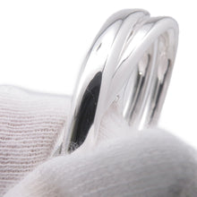 将图像加载到图库查看器中，HERMES Chaine d&#39;Ancre Punk Double Ring Size 50/#10#12 SV925
