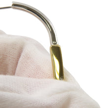 将图像加载到图库查看器中，TIFFANY&amp;Co. Padlock Earrings Size Extra large K18YG K18WG
