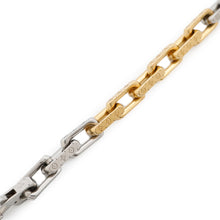 Load image into Gallery viewer, LOUIS VUITTON Bracelet Chain Monogram Size L Gold/SilverM1555L Metal
