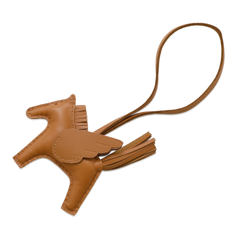 HERMES Rodeo Pegasus Gold Lambskin Size PM