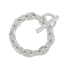 Load image into Gallery viewer, HERMES Chaine d&#39;Ancre Bracelet 14 frames Size MM SV925
