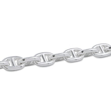 Load image into Gallery viewer, HERMES ★Chaine d&#39;Ancre Bracelet 14 links Size MM SV925

