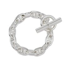 Load image into Gallery viewer, HERMES Chaine d&#39;Ancre Bracelet 14 frames Size MM SV925
