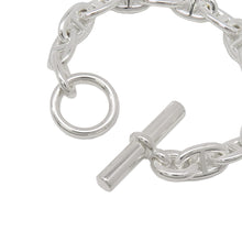 Load image into Gallery viewer, HERMES Chaine d&#39;Ancre Bracelet 14 frames Size MM SV925

