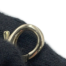 Load image into Gallery viewer, CHANEL Choker Necklace CC Logo Round Plate Gold Metal Rhinestone
