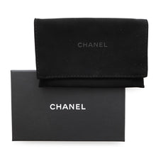 Load image into Gallery viewer, CHANEL Choker Necklace CC Logo Round Plate Gold Metal Rhinestone
