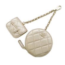 Load image into Gallery viewer, CHANEL Matelasse Airpods Case Airpods Case 2024 Year Gift Gold Leather

