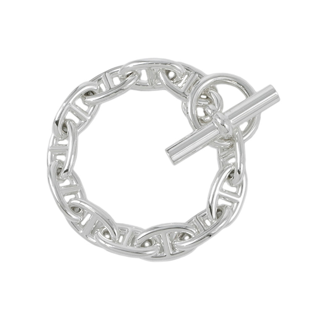 HERMES Chaine d'Ancre Bracelet 12 frames Size GM SV925