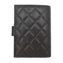 Load image into Gallery viewer, CHANEL passport case BlackAP3791 Caviar Leather

