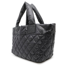 将图像加载到图库查看器中，CHANEL Coco Cocoon Tote Bag BlackA48610 Nylon Size PM

